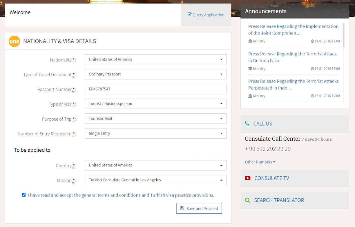 Nationality & Visa Details Nationality & Visa Details