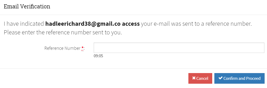 Email Verification