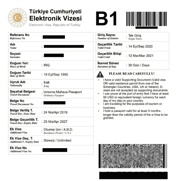 Turkey e Visa apply online for Turkey e Visa