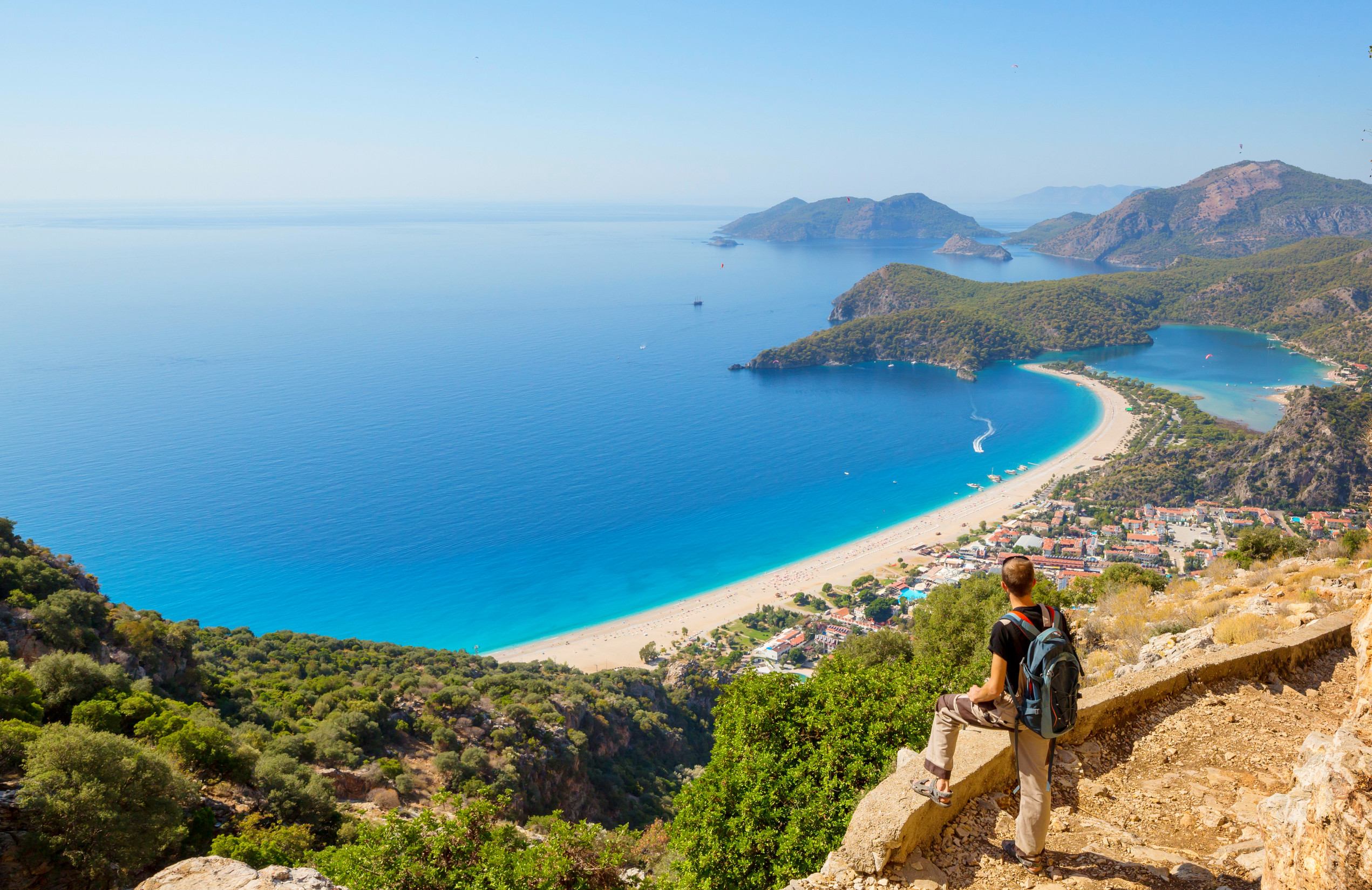 Beautiful nature landscapes in Turkey mountains Lycian Way is famous among hiker Beautiful nature landscapes in Turkey mountains Lycian Way is famous among hiker