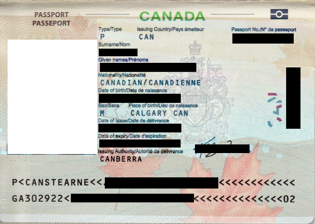 Canadian Passport for Turkey Visa Canadian Passport for Turkey Visa