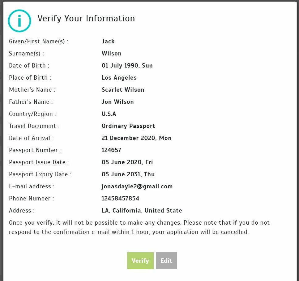 turkey-visa-application-form-verify-your-information